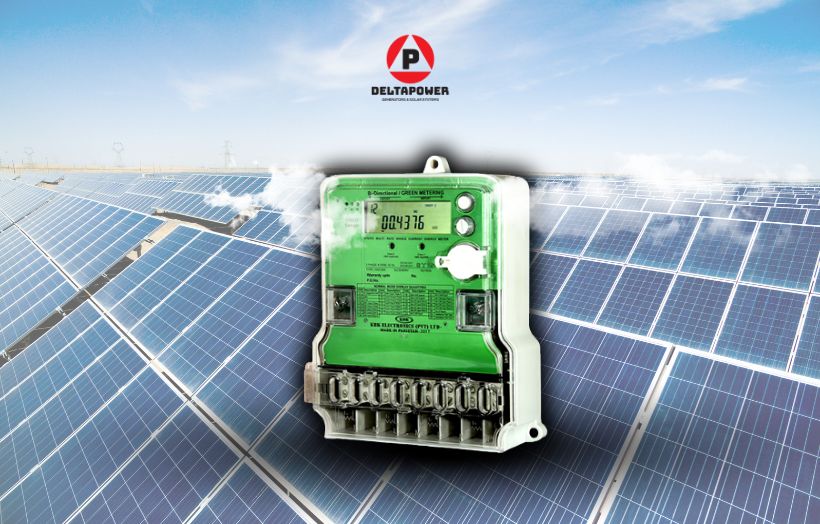 Net metering system installation with solar panels for homes in Pakistan