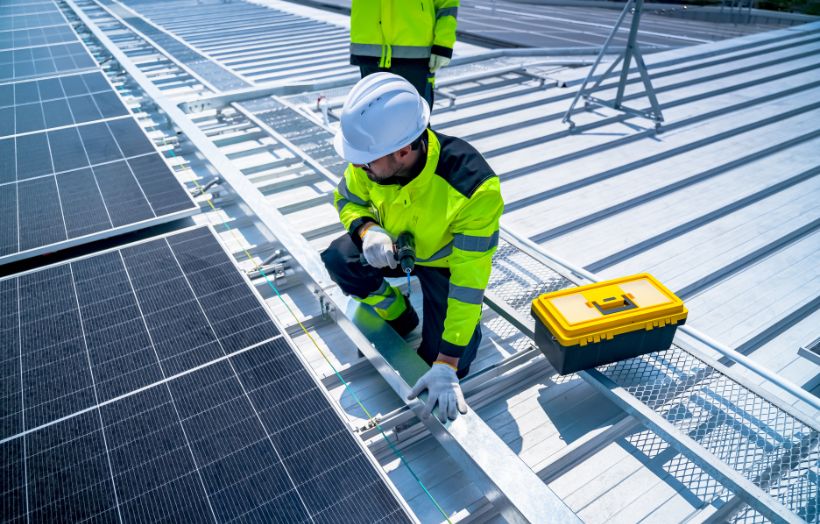 professional solar panel installation
